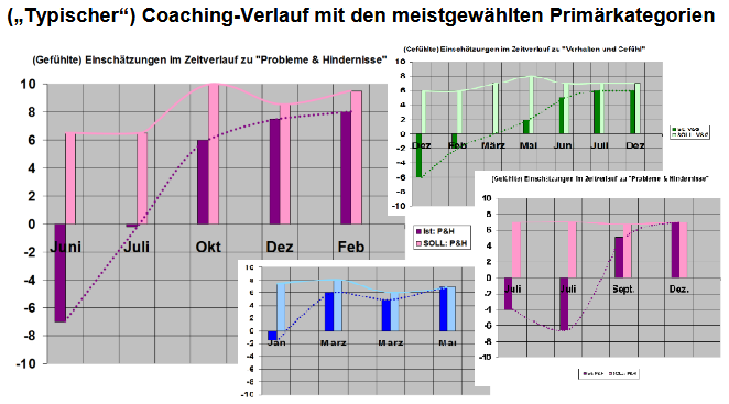 Coaching-Verläufe, Coaching-Erfolge und Qualität von Coachings