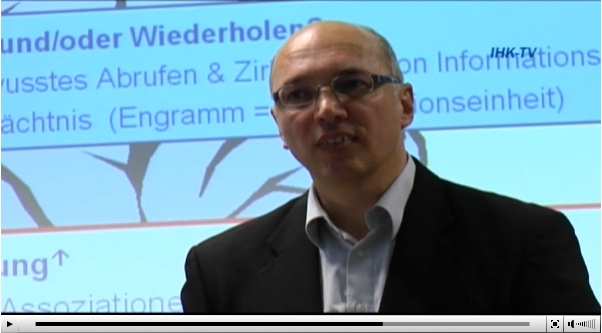 Beitrag im IHK-TV zum Train the Trainer Baustein Erwachsene lernen