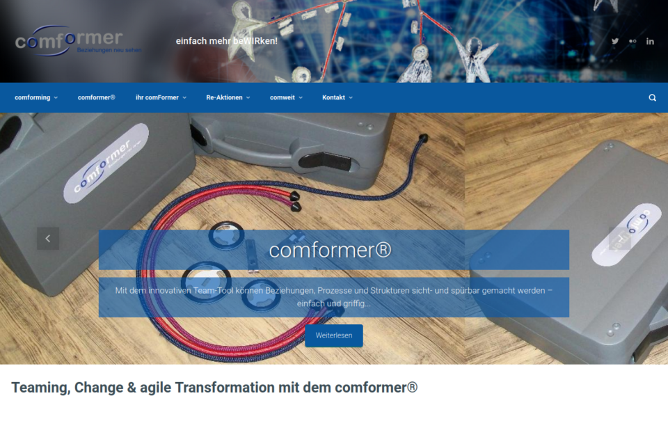 comforming: systemische Aufstellungsarbeit in neuem Format
